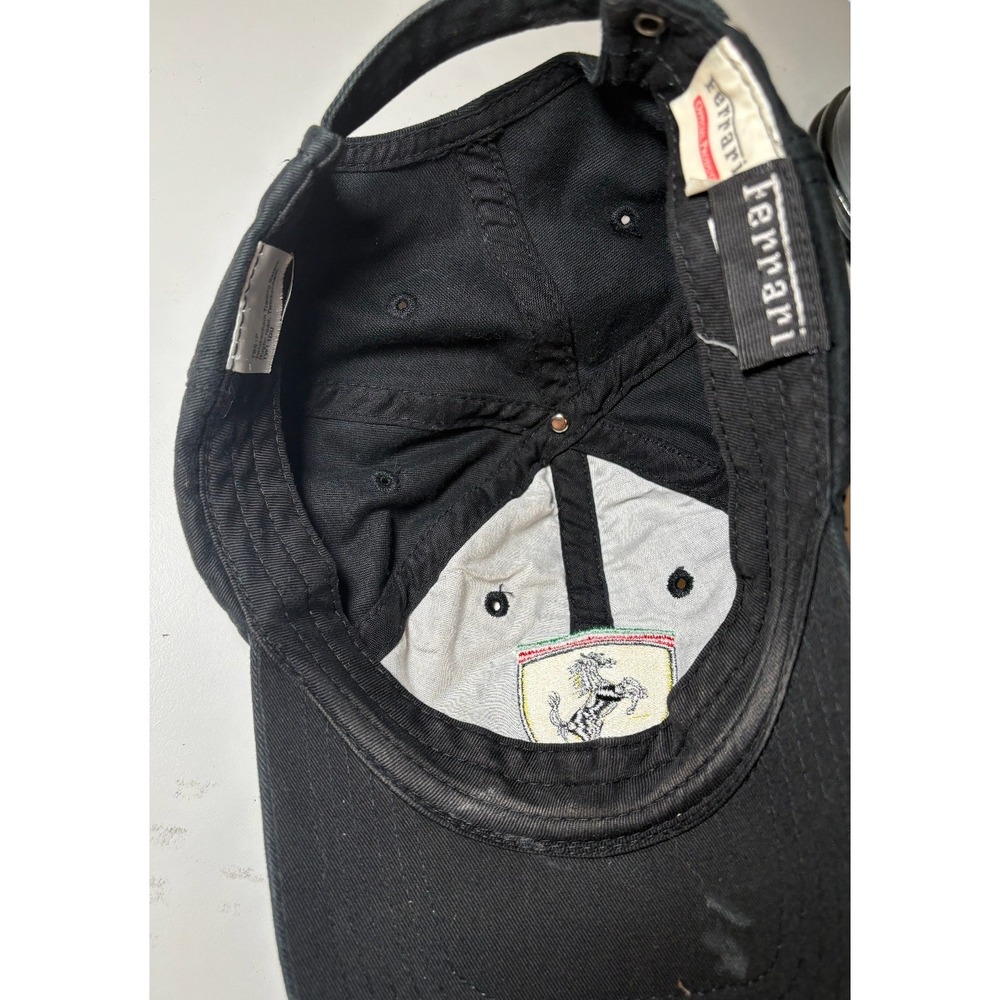 Ferrari Vintage Adjustable Hat | Black - Picture 2 of 5
